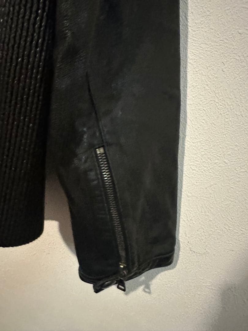 ジャケット・アウター 09aw prada archive leather jacket