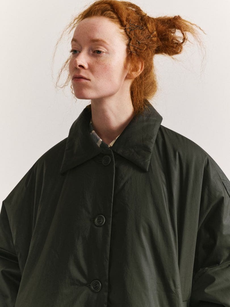 CASEY CASEY ダークグリーン ダウンジャケット