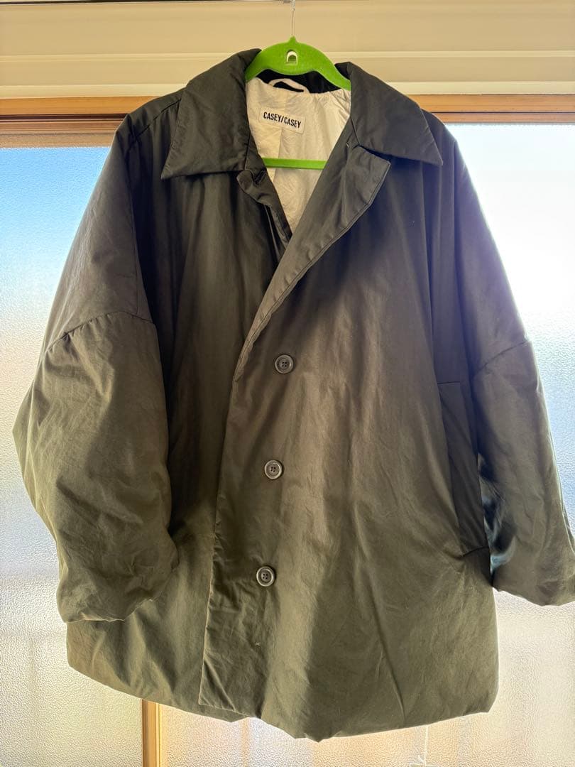 CASEY CASEY ダークグリーン ダウンジャケット