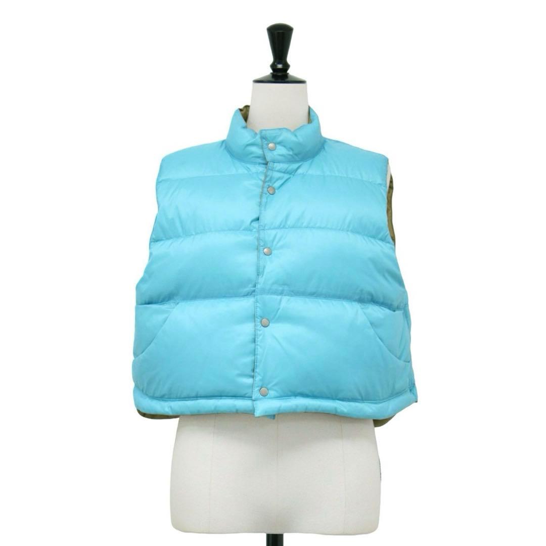 ねこさま専用BEAMS BOY ナイロン タフタ リバーシブル ダウン ベスト