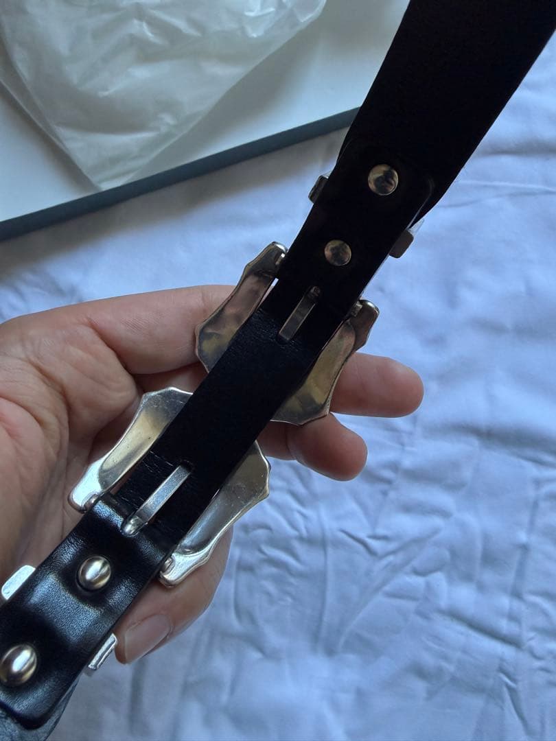 超美品 TOGA Double buckle belt 渋谷パルコ購入