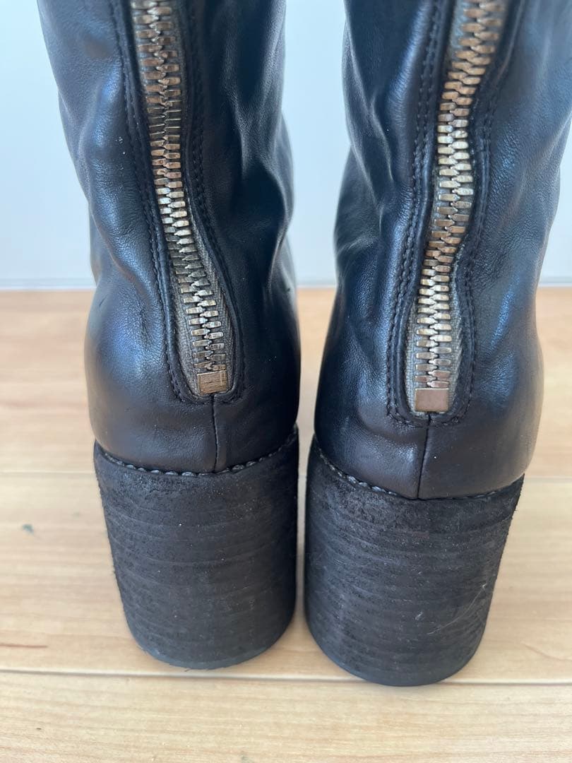 GUIDI バックジップブーツ　788 美品即納致します