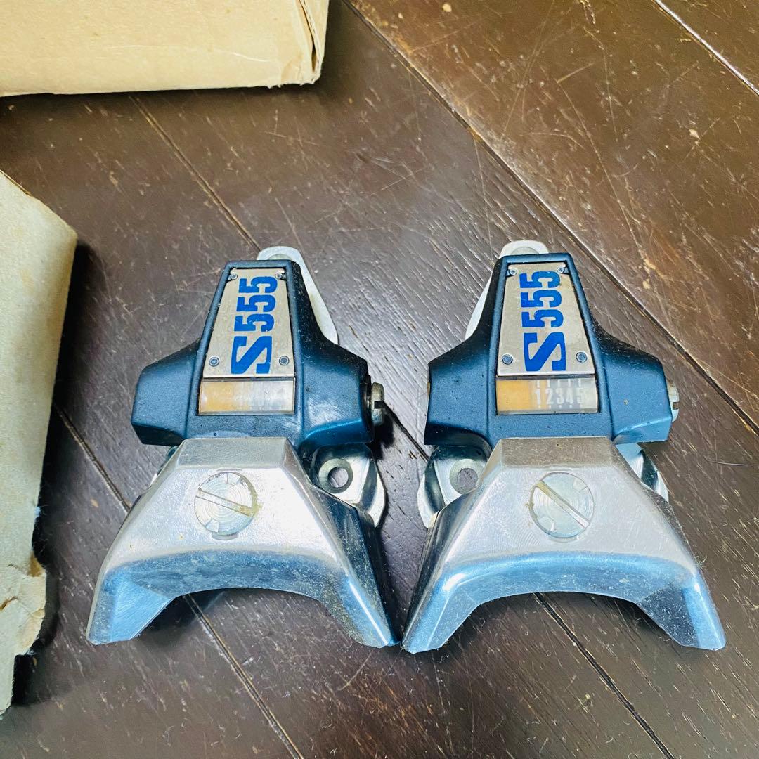 SALOMON 555 正規品 ヴィンテージ スキー ビンディング金具 サロモン