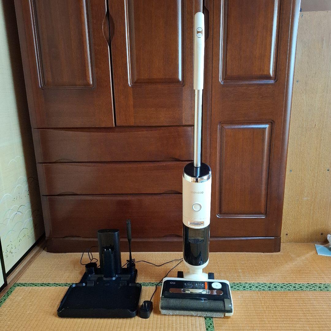 コードレス スティック型掃除機 モップヘッド付き