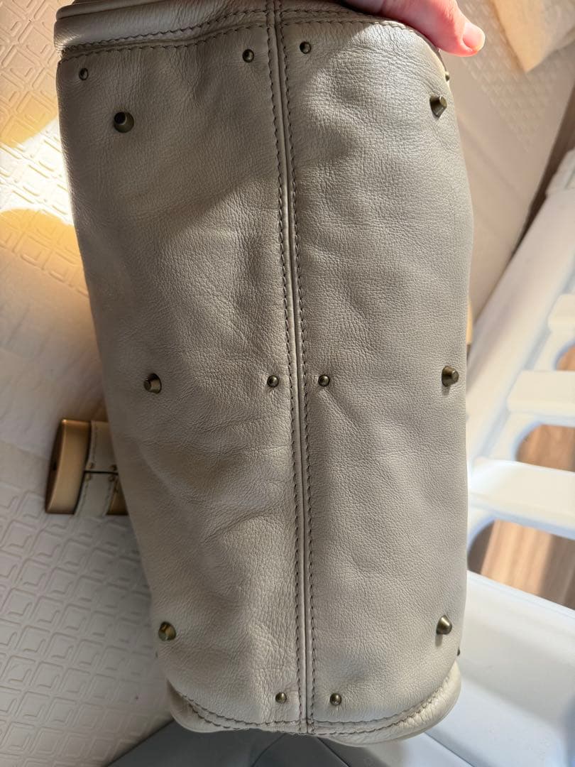 Chloé ライトベージュ ハンドバッグ 保存袋付き