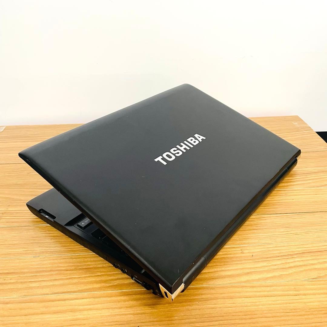 爆安ブラック東芝ノートPC SSDメモリ8ギガwin11 オフィス