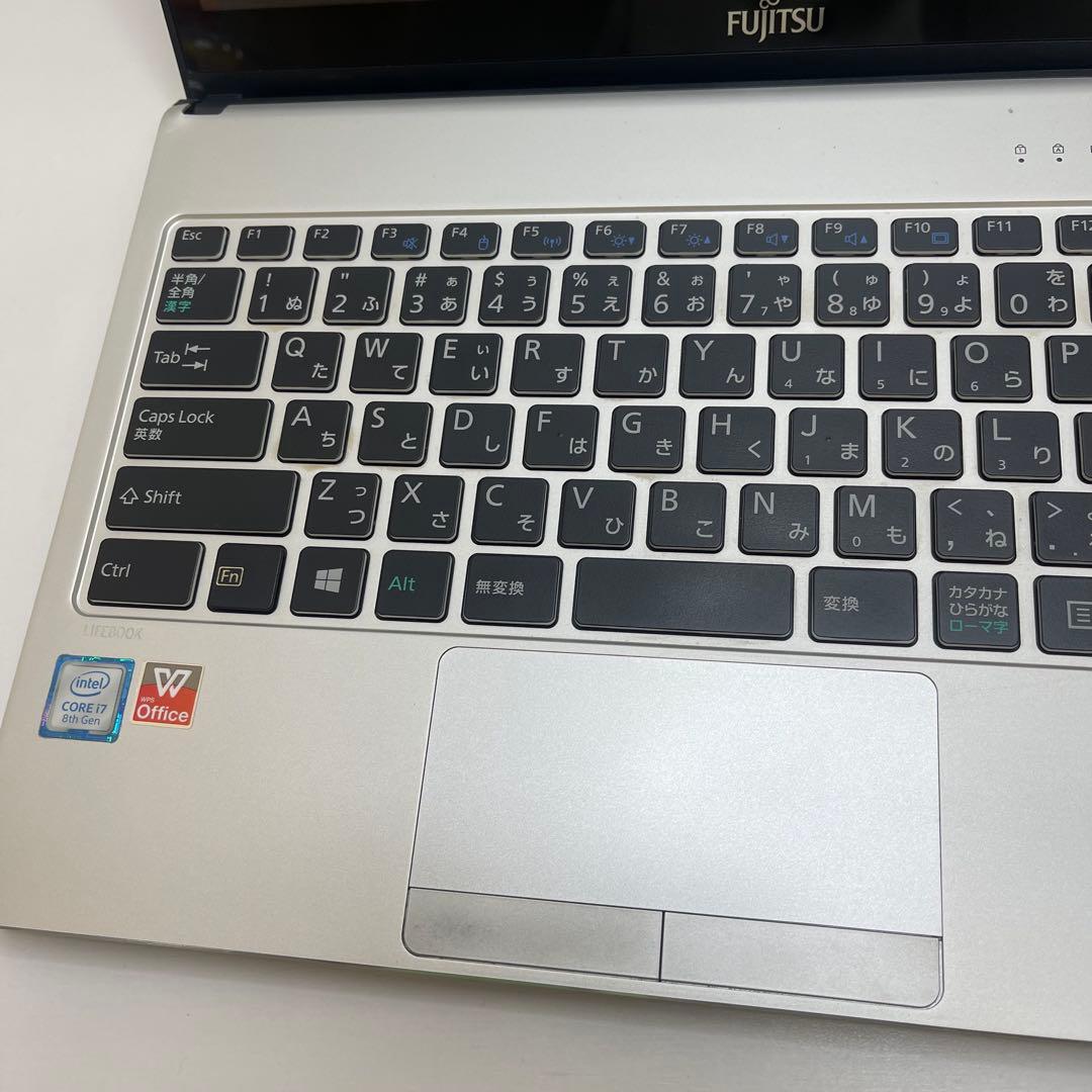 #667 富士通 LIFEBOOK WS1/D2 i7-8550U SSD512