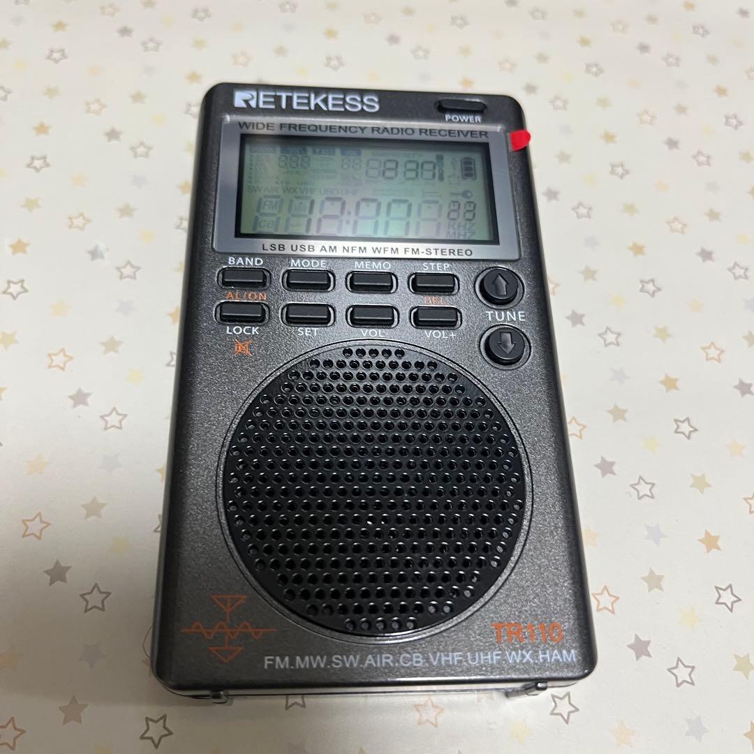 【ほぼ未使用】Retekess TR110 ラジオ