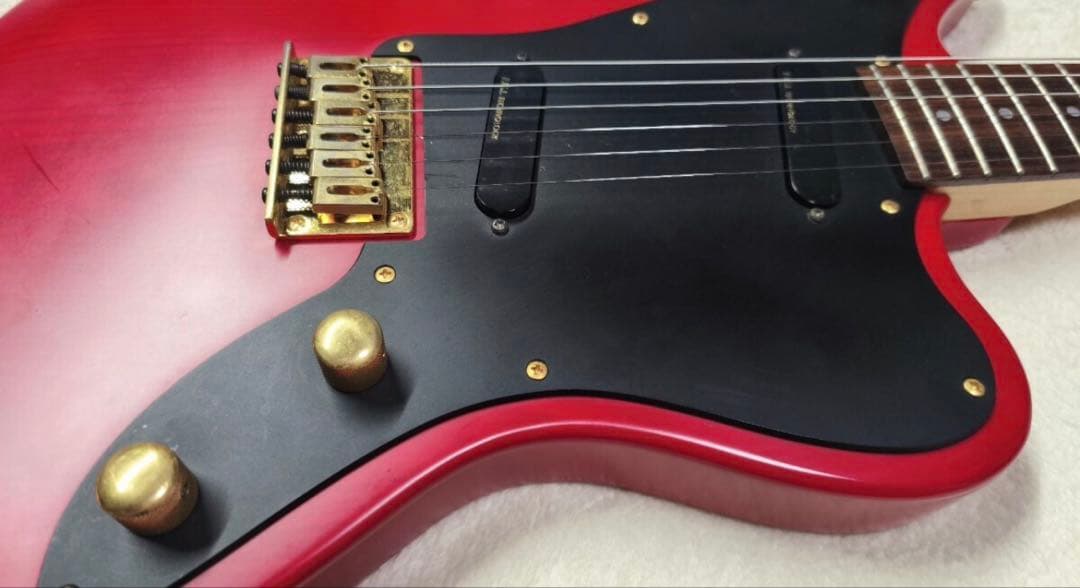 FERNANDES JG-75 レッド 金文字FGI ジャガーフェルナンデス