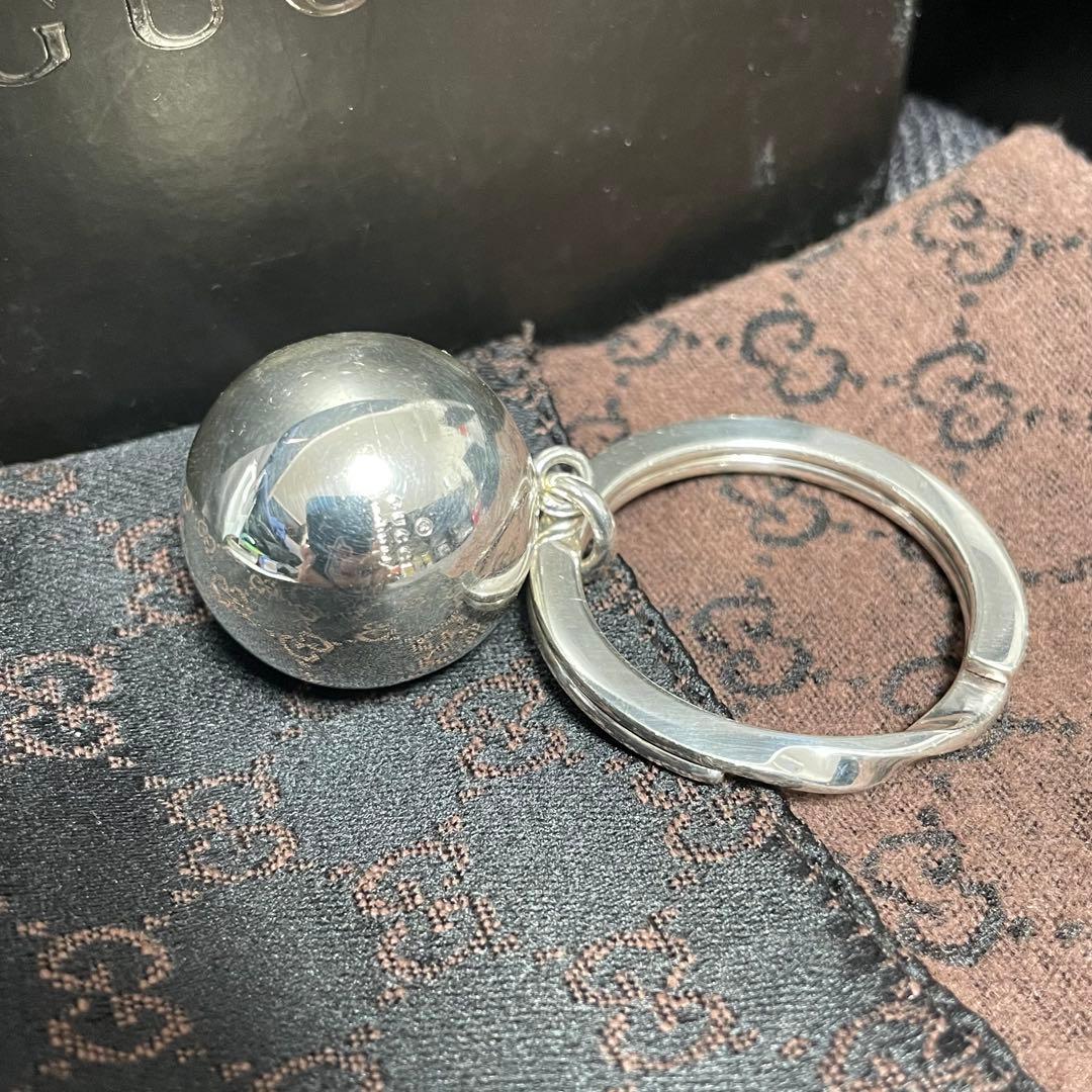 GUCCI シルバー925 ガムランボール　キーリング