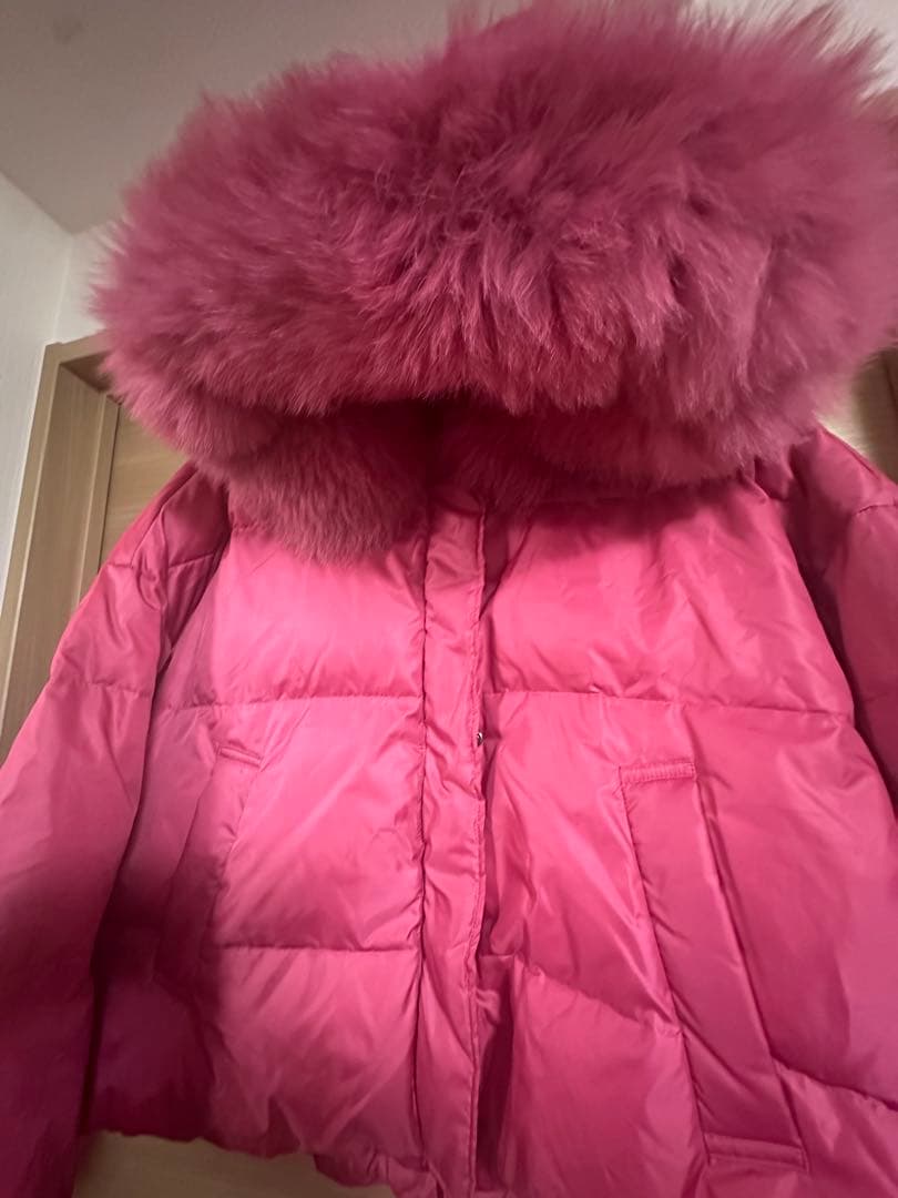 お値下げ不可❣️グレースコンチネンタル　ダイヤグラム　ダウン　ピンク