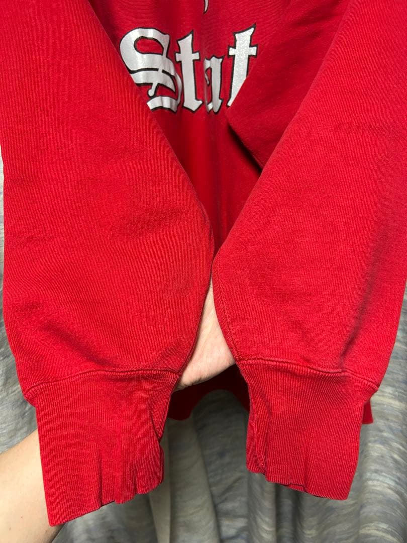 XXL 80s Champion OHIO オハイオ リバースウィーブ RED