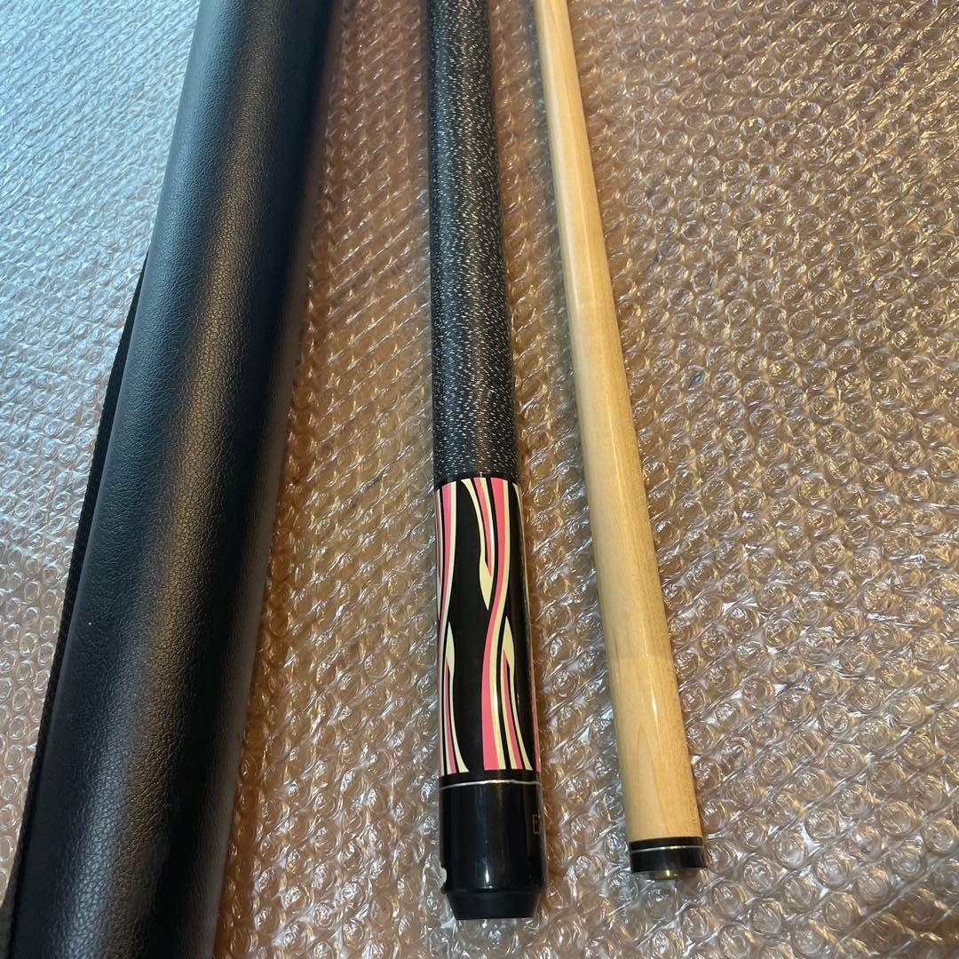 美品　ビリヤードキュー プールキュー 58インチ 20オンス　レザーケース付