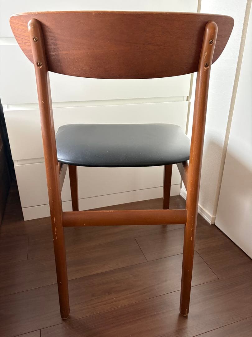 ダークブラウン 木製チェア アンティーク ヴィンテージ ビンテージ