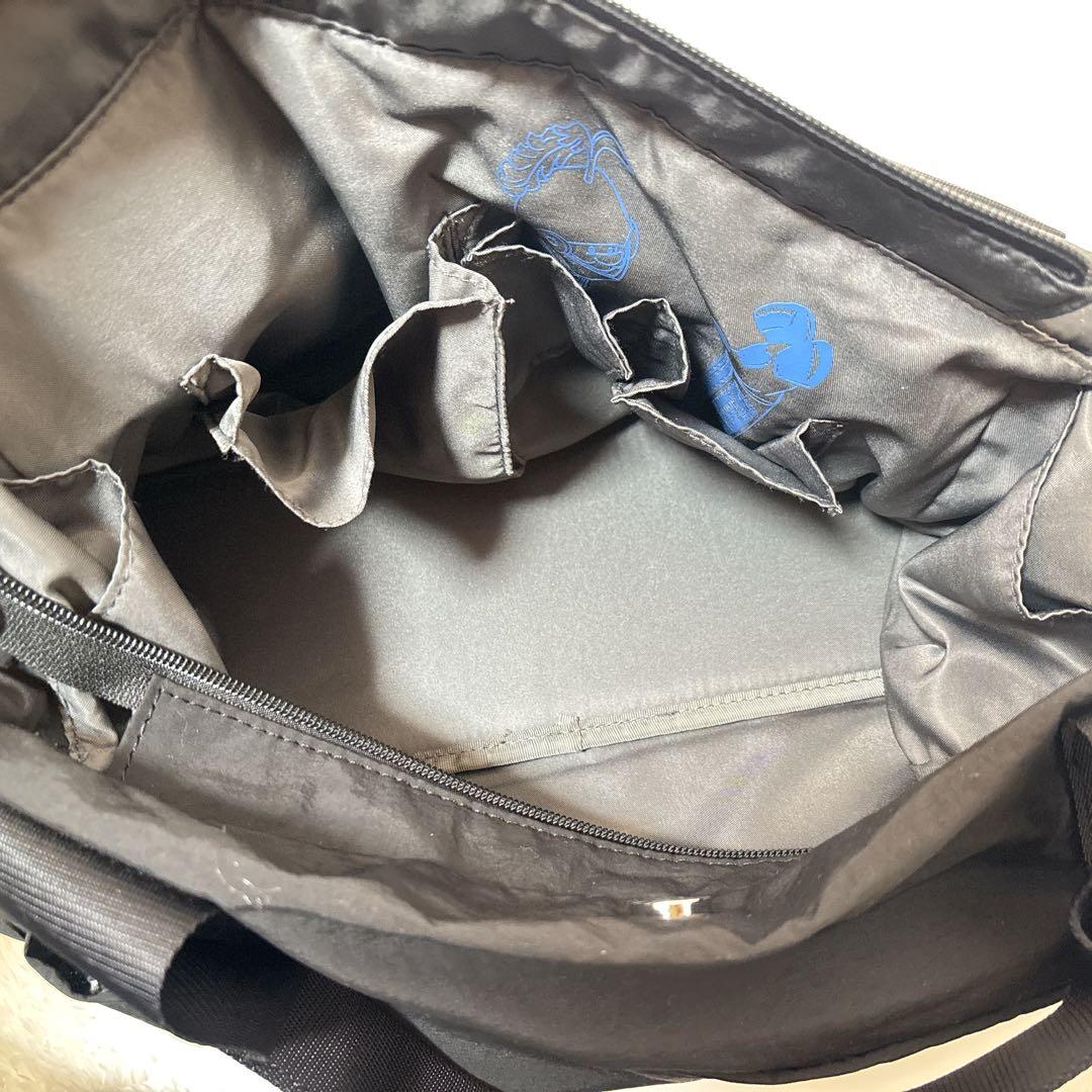 【激レア・完売品】イアパピヨネ PEZ コラボ 2WAY トートバッグ 刺繍 黒