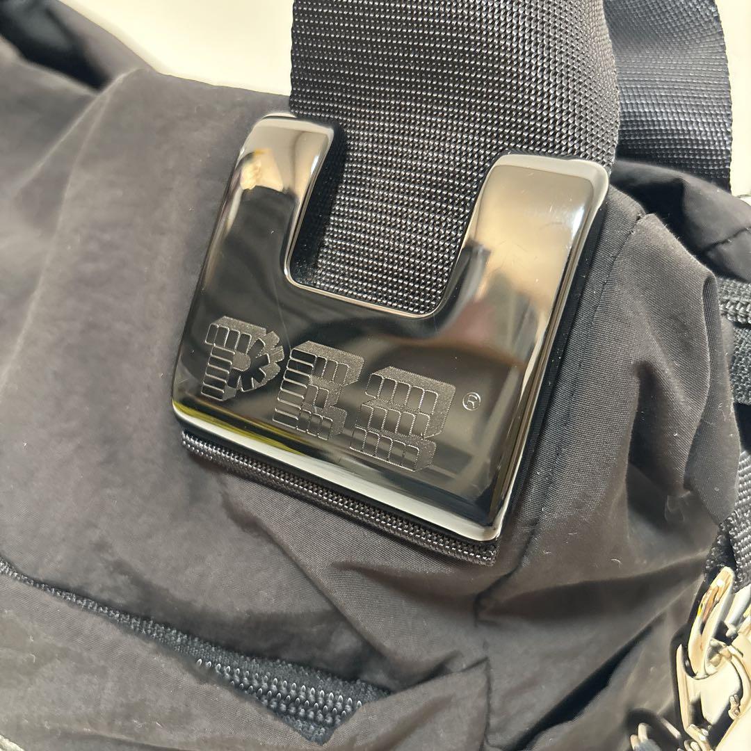 【激レア・完売品】イアパピヨネ PEZ コラボ 2WAY トートバッグ 刺繍 黒