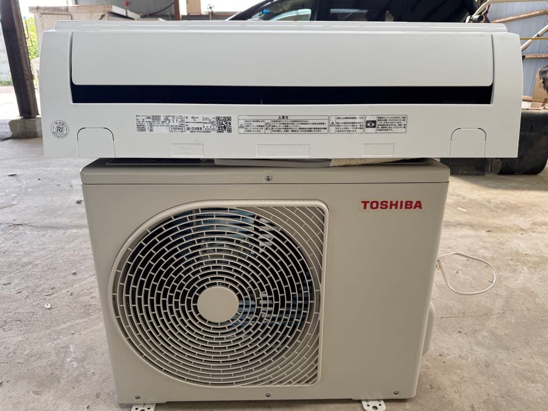 2024年製！TOSHIBA 壁掛け式エアコン本体6畳用