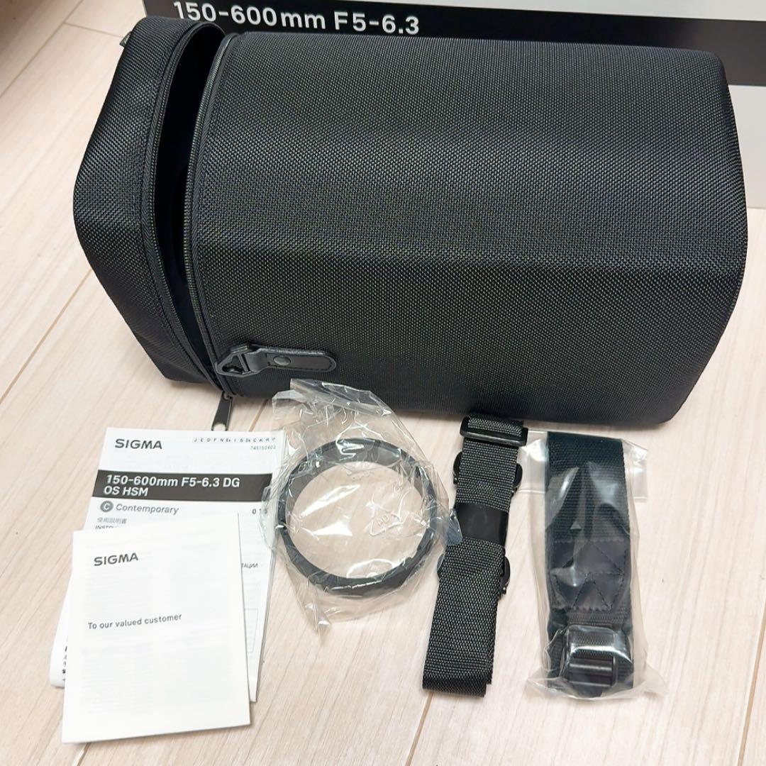 SIGMA 150-600mm F5-6.3 Contemporary レンズ