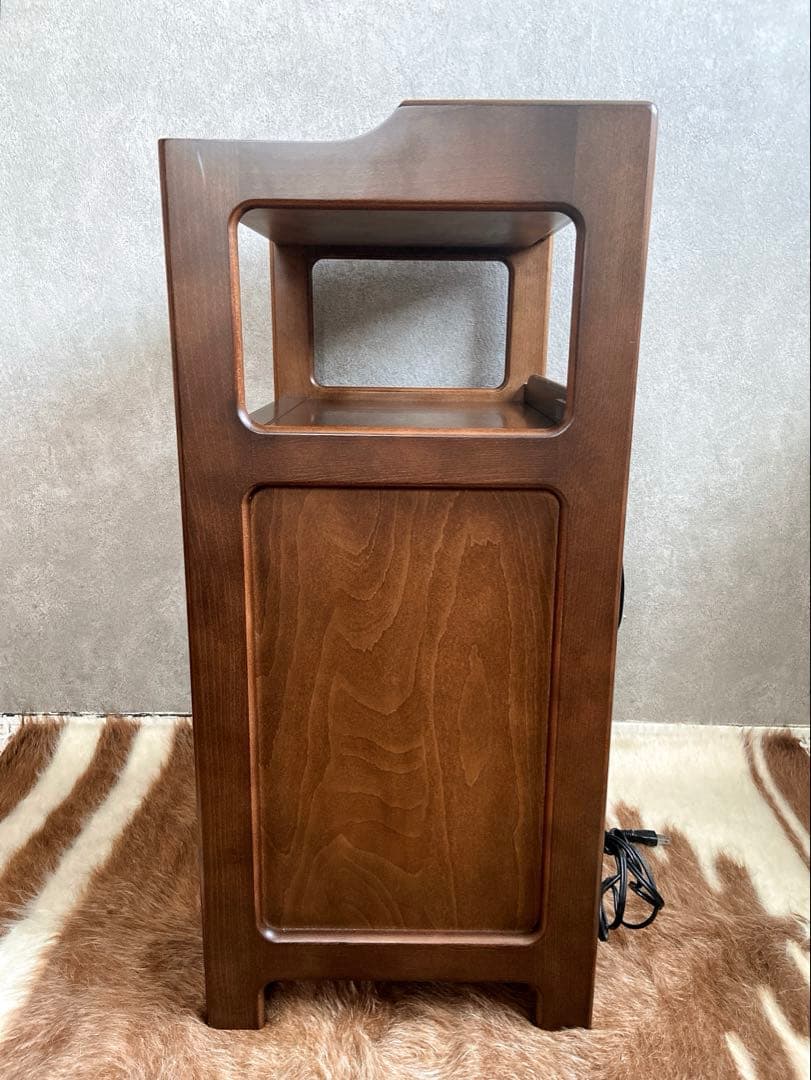 karimoku カリモク 電話台 コンセント付 キャビネット オールドカリモク