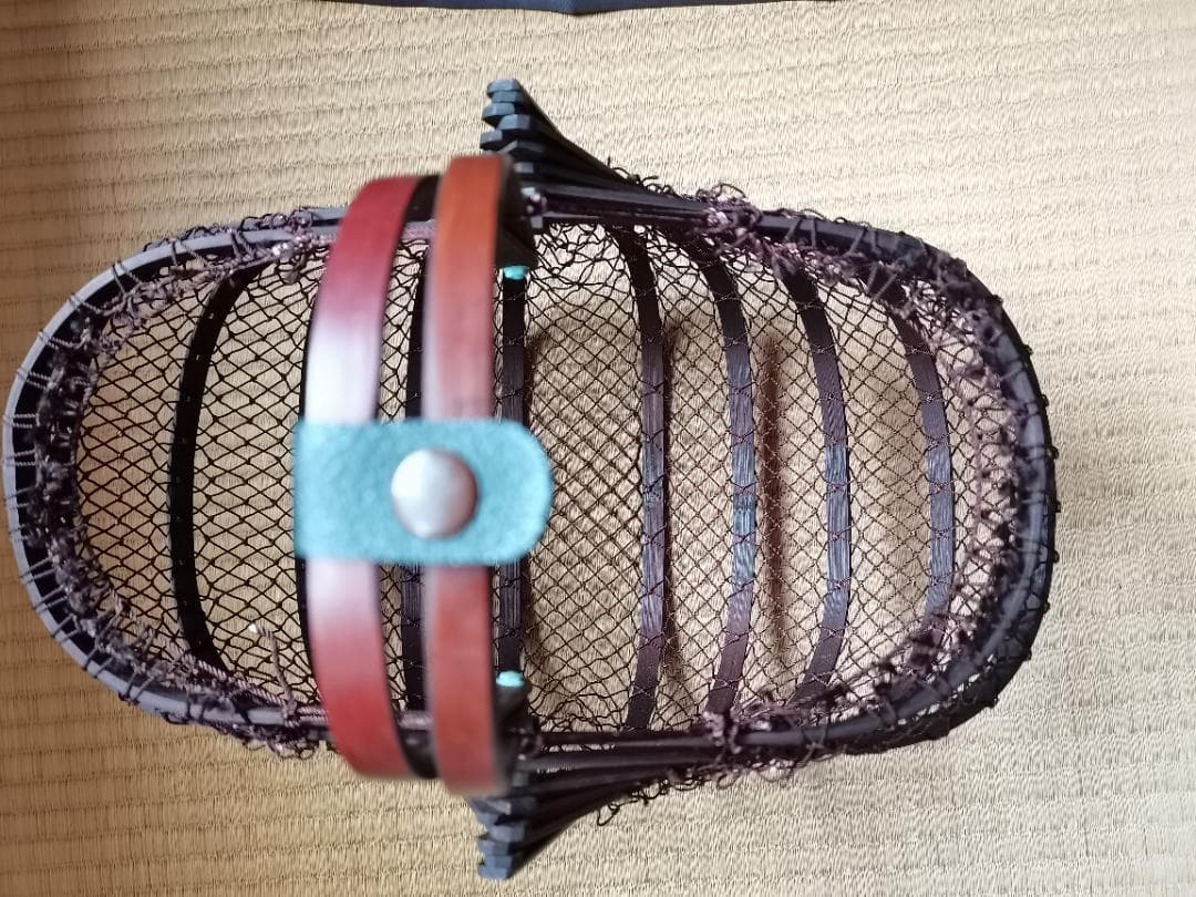 折り畳める　携帯　レトロバスケット 竹製　超美品レア かご バッグ 和風　昭和