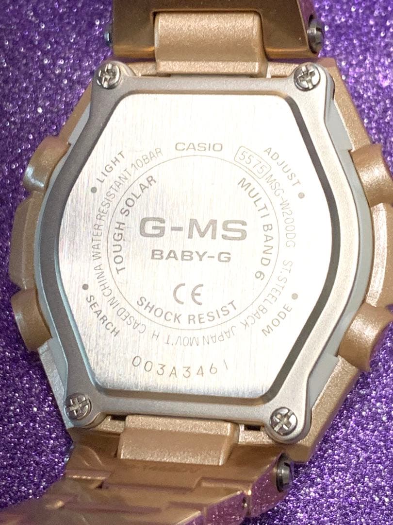 時計 CASIO BABY-G G-MS MSG-W200DG-4AJF