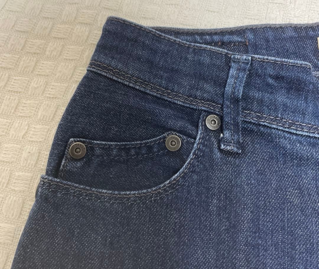 ヤヌーク　デニム　リリス　ストレート　ワイド　 サイズ24