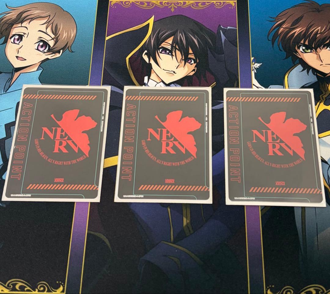 ユニオンアリーナ エヴァ 紫 WILLEデッキ 調整パーツ付き