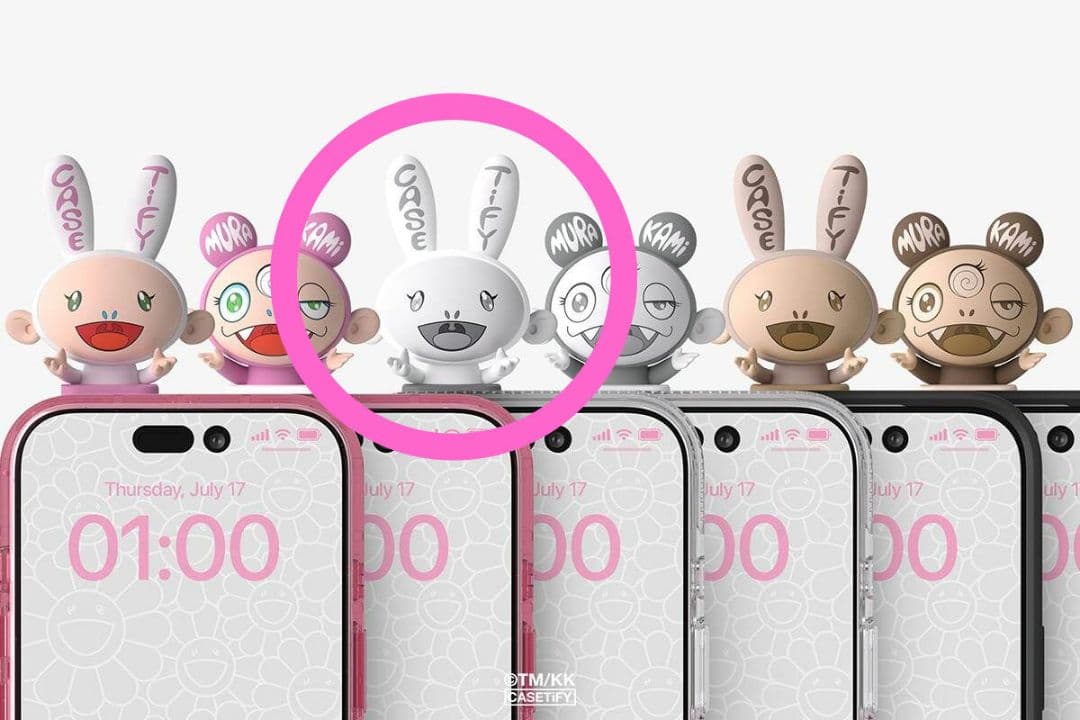 村上隆 x CASETiFY KAIKAI KIKI フィギア モノクロ未開封