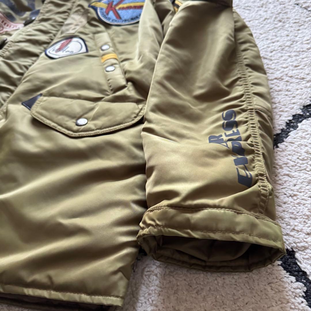 AVIREX N-3B フライトジャケット A.C.Cパッチド エアフォース　M