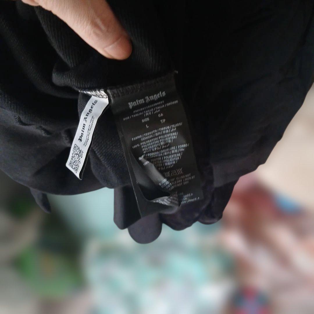 palm Angels クマ刺繍 フード付きパーカー