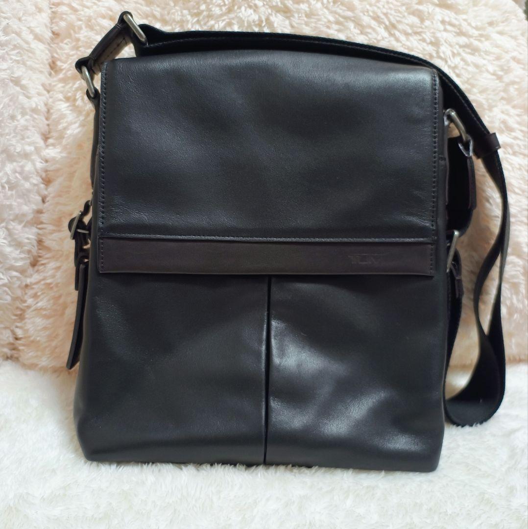 (美品)TUMI ALPHA 2 ショルダーバッグ、ポーチ ブラック 黒