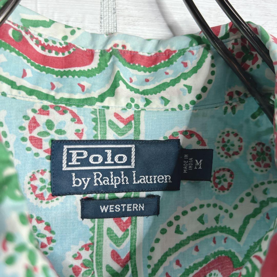 【入手困難!!】ラルフローレン ✈︎半袖シャツ ペイズリー柄 Western