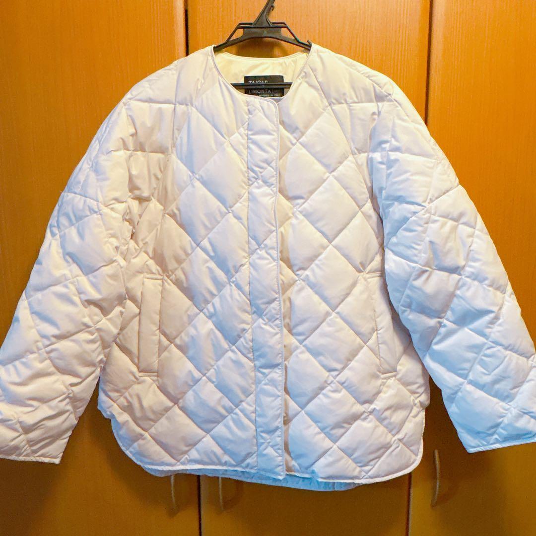 【自宅で洗濯OK / 軽量で暖かい】TAIONコラボ キルティングブルゾン