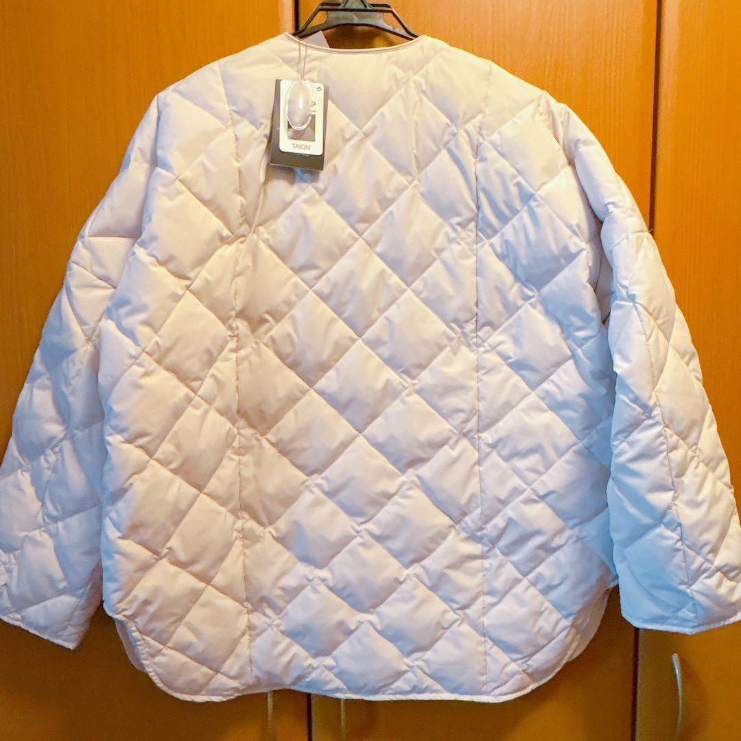 【自宅で洗濯OK / 軽量で暖かい】TAIONコラボ キルティングブルゾン