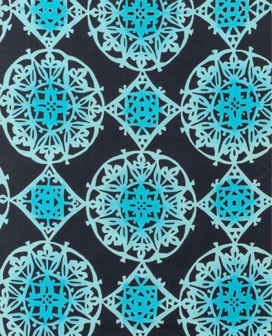 新品三松オリジナル浴衣「万華鏡」（青）