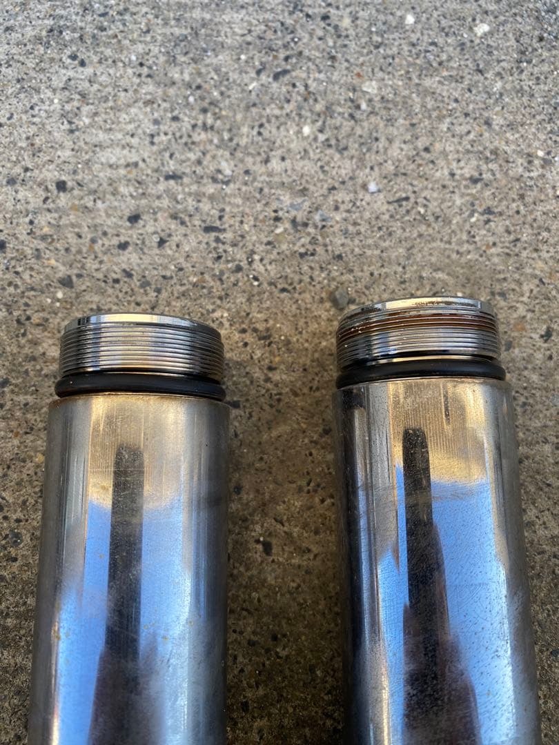 ドラッグスター400 フロントフォーク延長　15cm