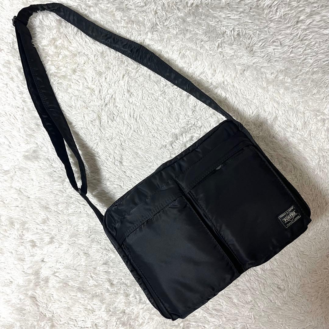 【専用出品】PORTER 2層式 タンカー ショルダーバッグ Lサイズ 男女兼用