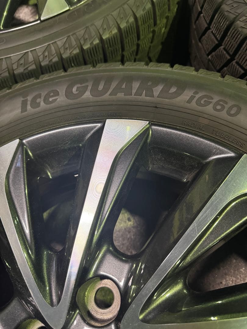 ヴォクシー90系スタッドレス ヨコハマig60 純正ホイールセット