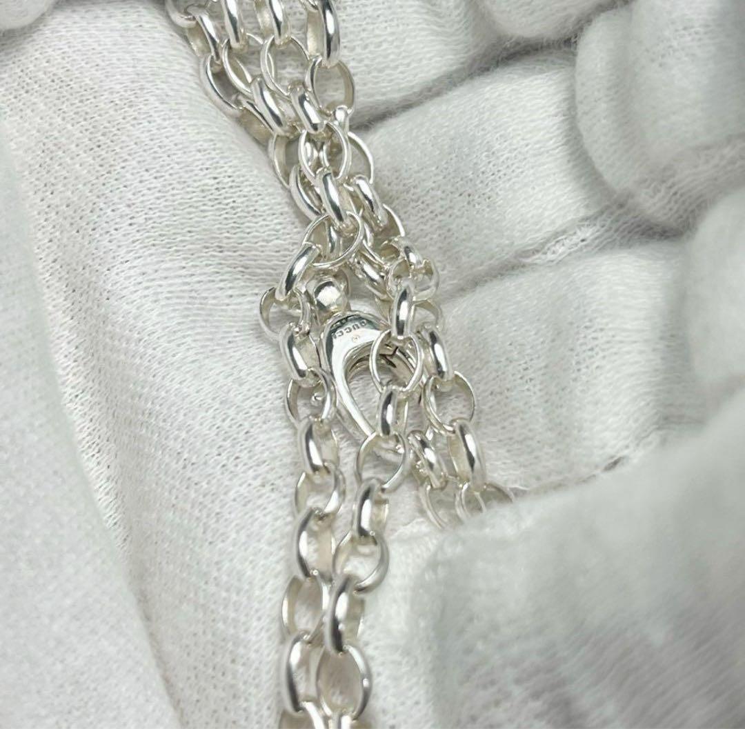 極美品‼️GUCCI 3.2ミリシルバー925 チェーンネックレス
