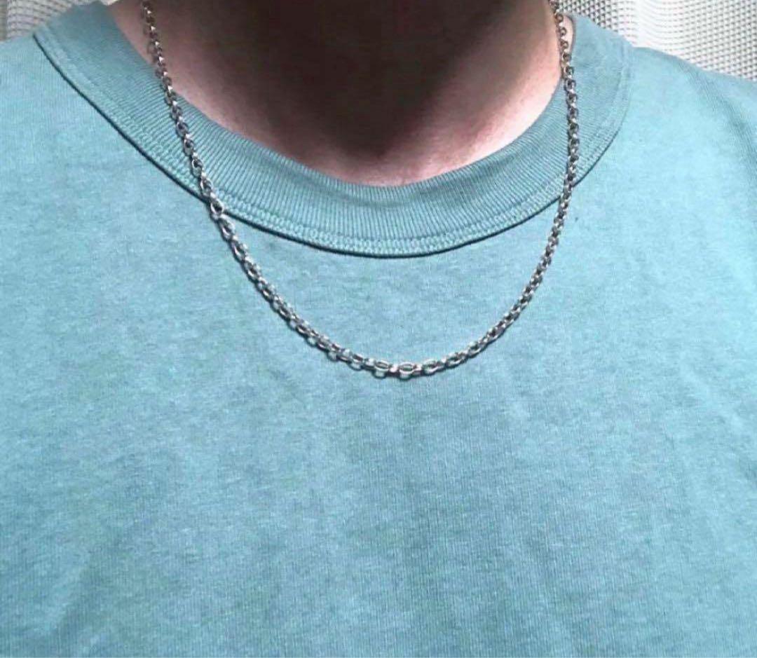 極美品‼️GUCCI 3.2ミリシルバー925 チェーンネックレス