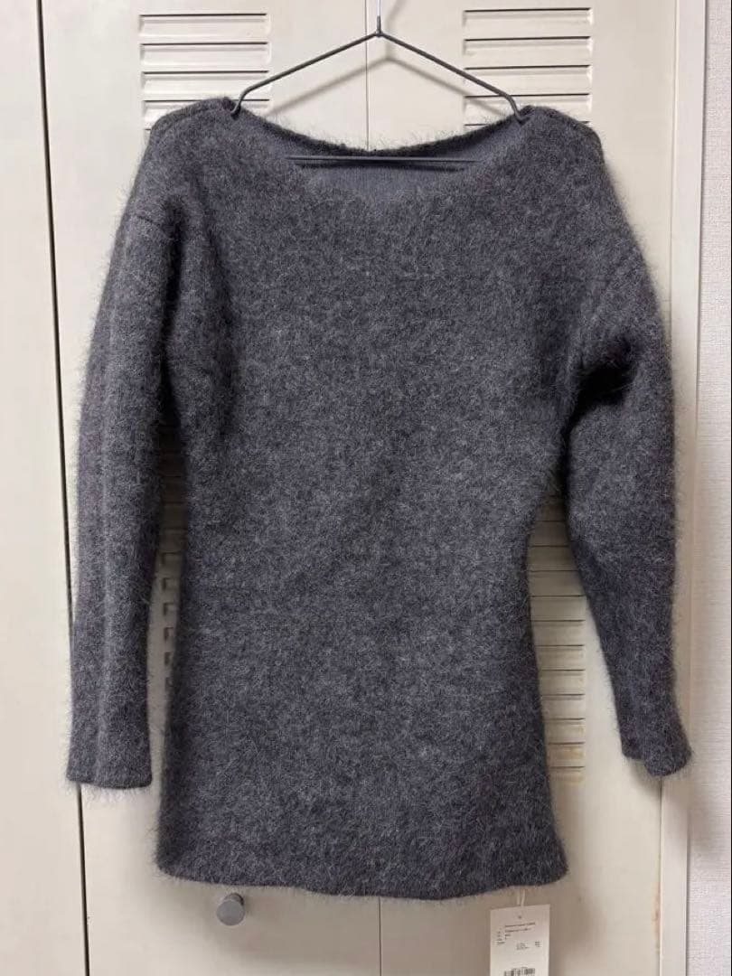 THE TOE グレー Richmond Angora Sweater