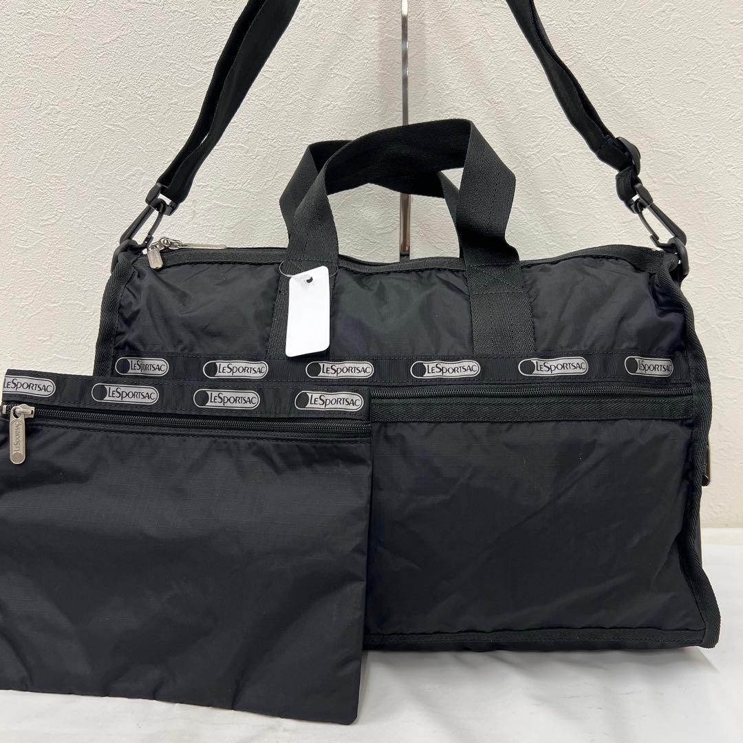 ●1010 美品　LeSportsac レスポートサック　2wayボストンバック