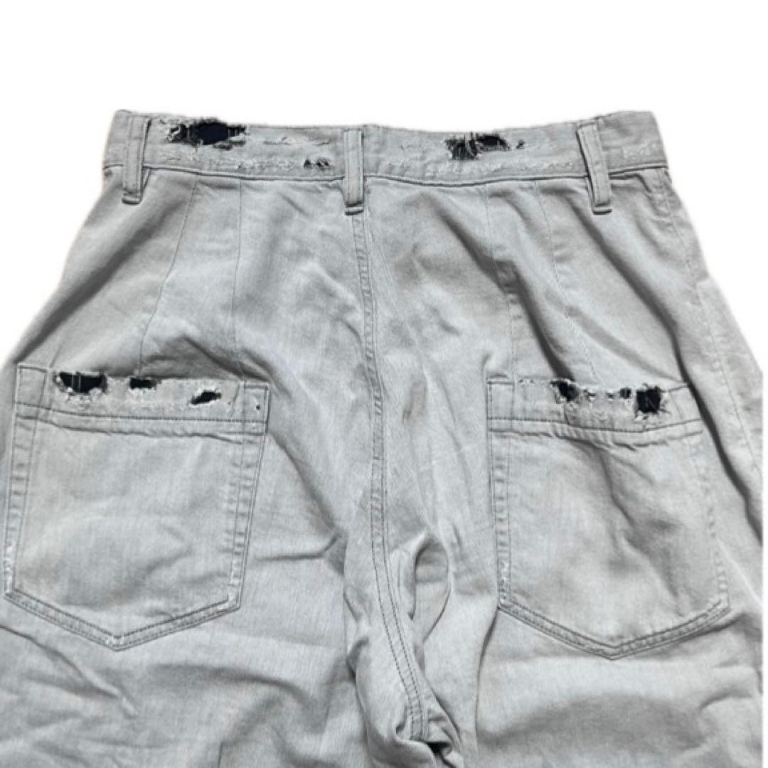 Y's ヨウジヤマモト　ダメージデニムパンツ