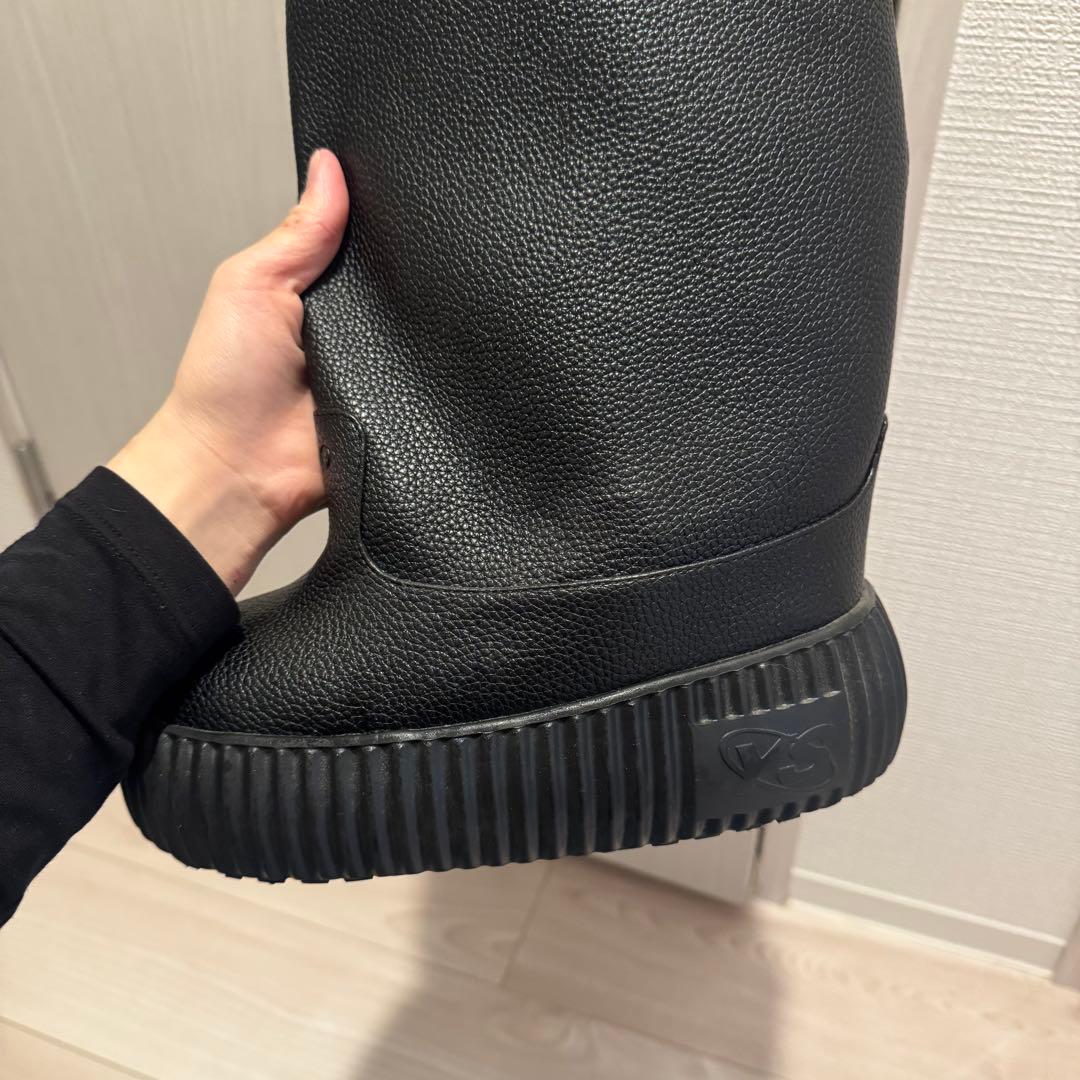 YELLO ブラック ロングブーツ　S