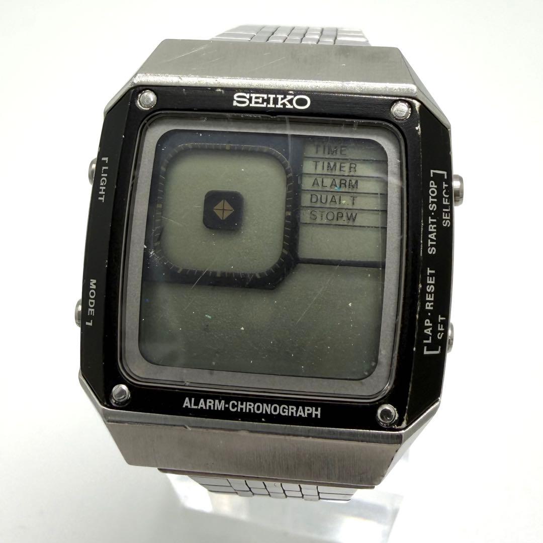 【希少】SEIKO 腕時計 デジボーグ メンズ G757-401A デジタル