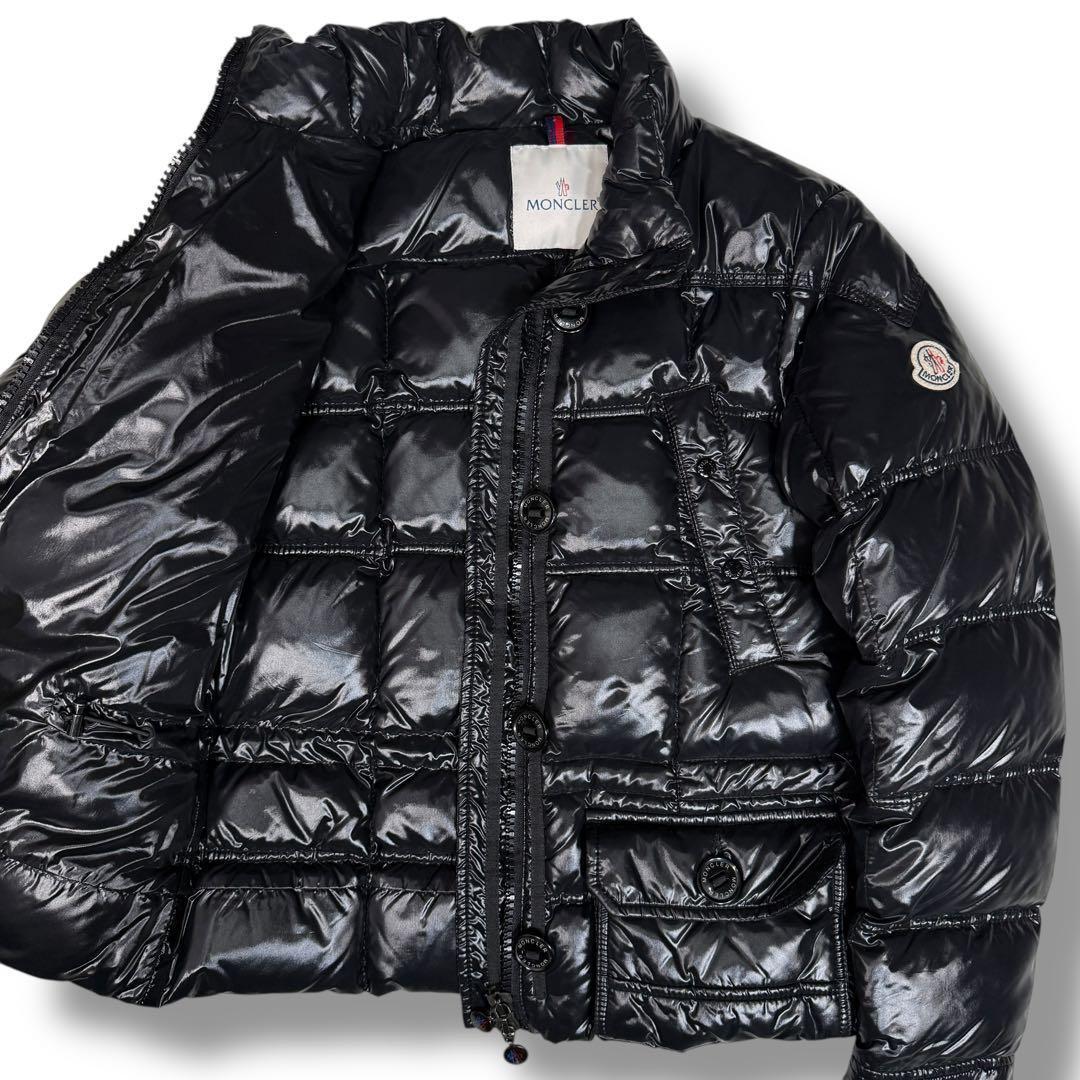 美品 MONCLER TRIANON トリアノン 刺繍ワッペン ダウンジャケット