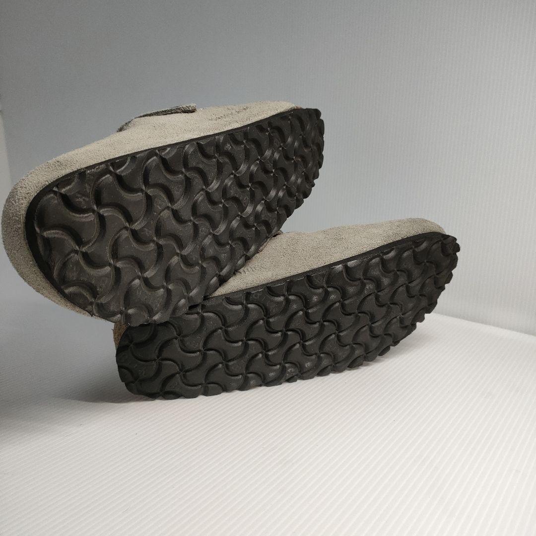 【極美品✨️】BIRKENSTOCK22.5cm ボストン　トープグレー着用モデ