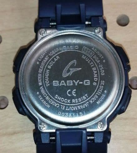 カシオ　G-shock baby-g BGA-2500 洗浄済み　超美品