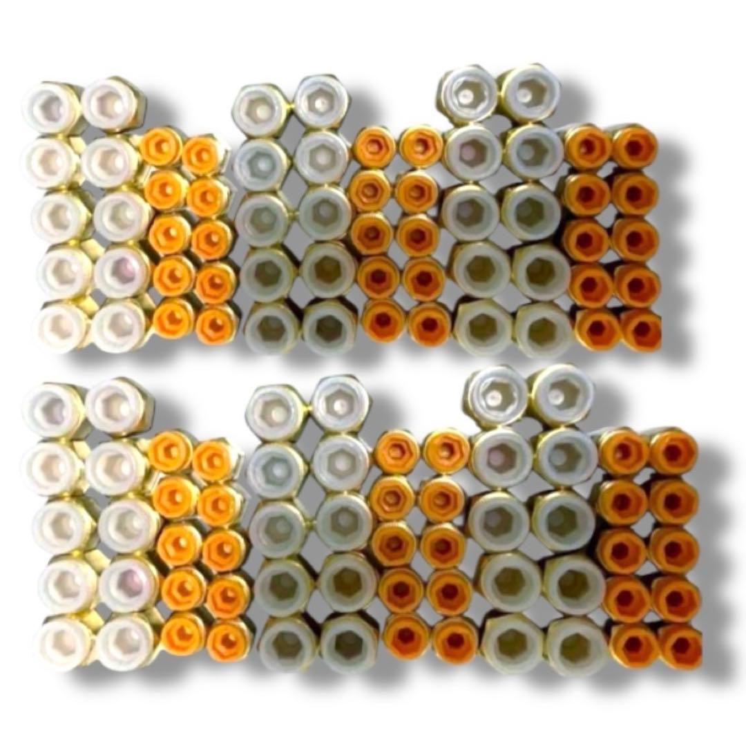 【未使用品】エアコン２分３分フレアナット60セット（120個）