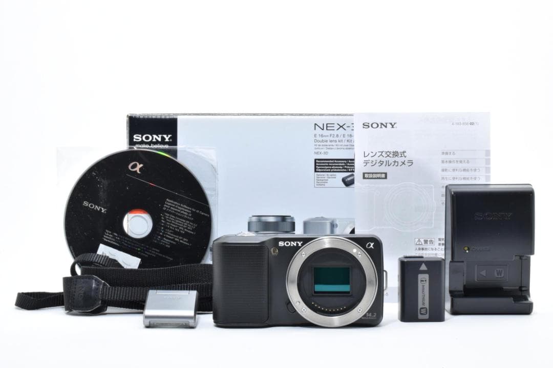 ソニー α NEX-3 ミラーレスデジタルカメラボディ ブラック Sony